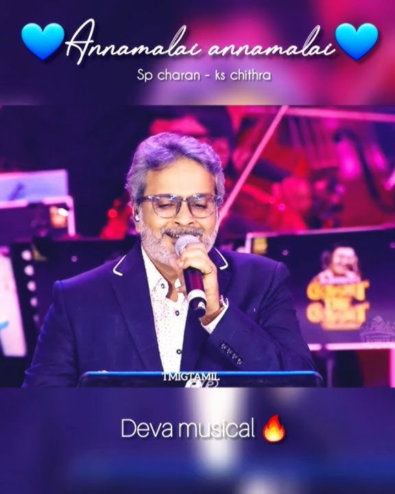 Annamalai Annamalai ❤️deva concert in spcharan- kschithra live stage performance #concert #spcharan