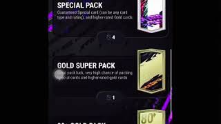 MY FIRST EVER PACK OPENING ON PACYBITS (MADFUT 21) screenshot 3