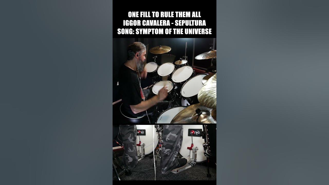 THE LONGEST DRUM FILL IN THRASH METAL MUSIC - SYMPTOM OF THE UNIVERSE - SEPULTURA - Black Sabbath