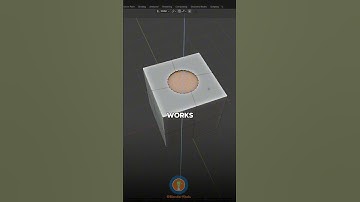 Circular Holes in Blender!