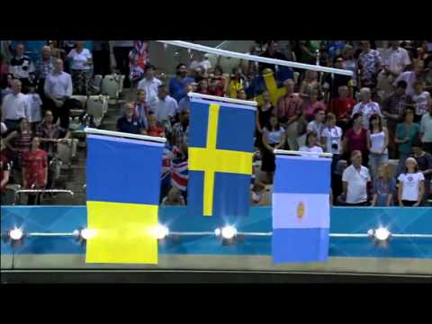 Swimming - Women's 100m Breaststroke - SB11 Victory Ceremony - London 2012 Paralympic Games