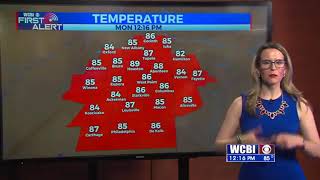 Monday Midday Weather Update