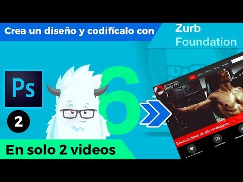 👨‍💻 De Photoshop a Foundation Parte 2 - Marcado HTML5 y CSS3