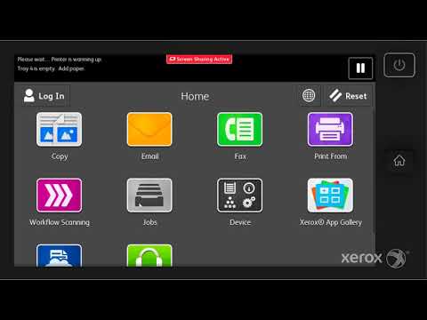 How to Print a Configuration Report Xerox® AltaLink®