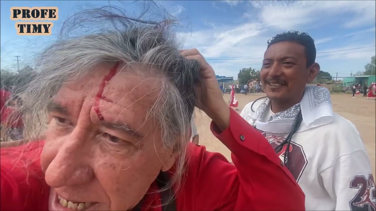 Las Danzas en La Escaramuza en San Miguel, Coah.