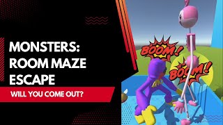 Monsters: Room Maze Escape - Gameplay Walkthrough Part 1 Levels (iOS, Android) #funnygamestop screenshot 4