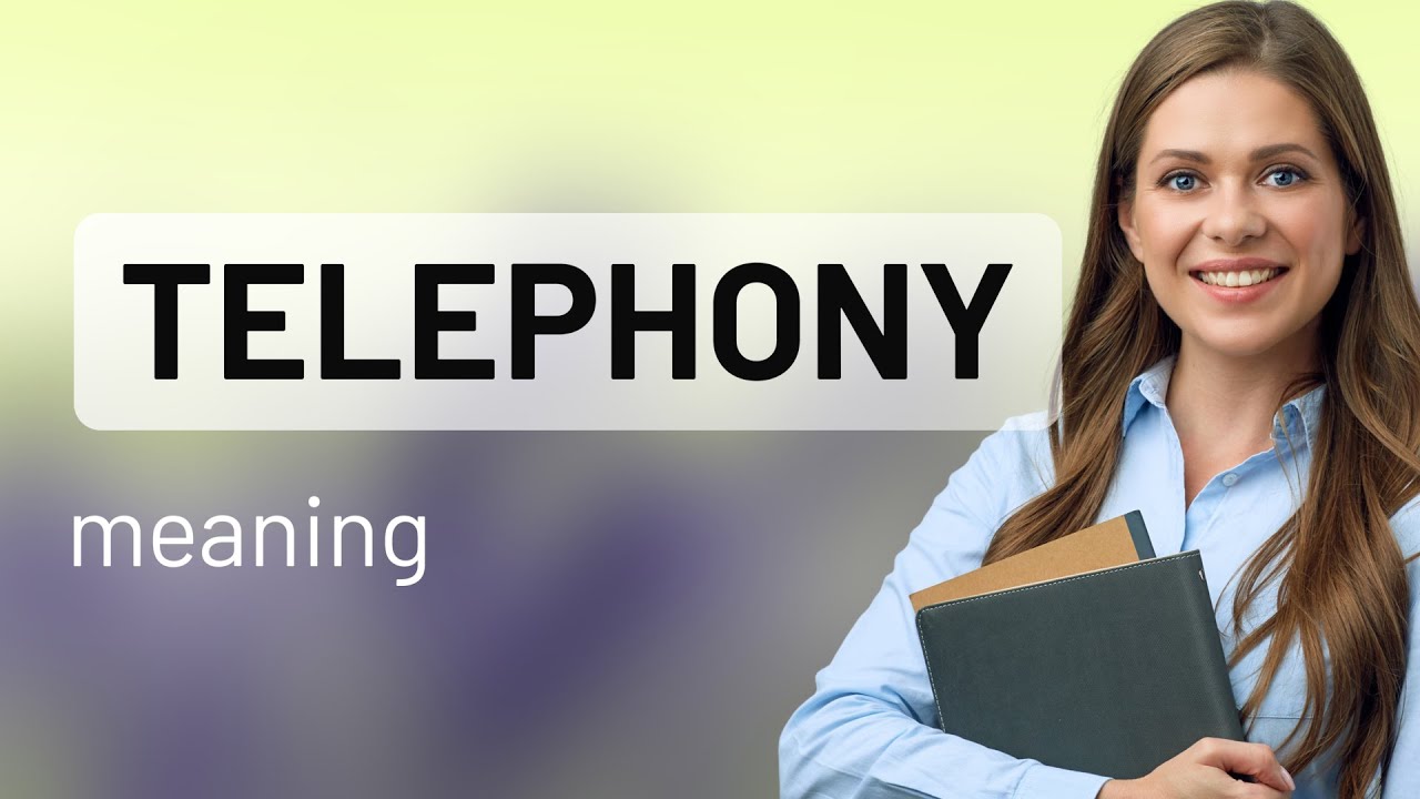 Telephony TELEPHONY Meaning YouTube telephony-telephony-meaning-youtube