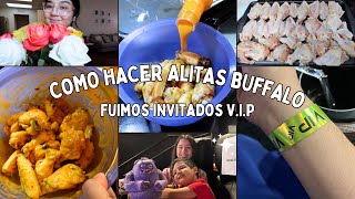 Preparando Alitas Caseras 🏡 + Fuimos Invitados VIP 😁🎬🍿| JULIEyFAMILIA