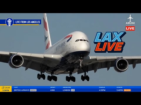 🔴LIVE LOS ANGELES (LAX) AIRPORT PLANE SPOTTING ACTION! (July 16th, 2025)