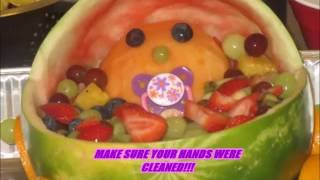 HOW TO MAKE A WATERMELON CARRIAGE THANKS FOR WATCHING! ------- HIT THE NOTIFICATION BELL! ------------------------------------------------------------------------------------------