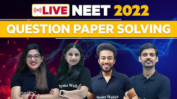 Live NEET 2022 Question Paper Solving | Physics wallah