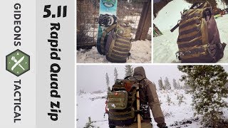 4x The Capability 5.11 Rapid Quad Zip Pack