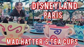 Mad Hatter's Tea Cups||DISNEYLAND PARIS|| #madhatter #teacup #trending #disneyland #fypシ