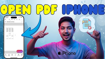 How To Open PDF in iPhone - Full Tutorial