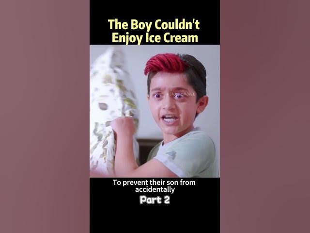 The Boy Couldn't Enjoy Ice Cream.