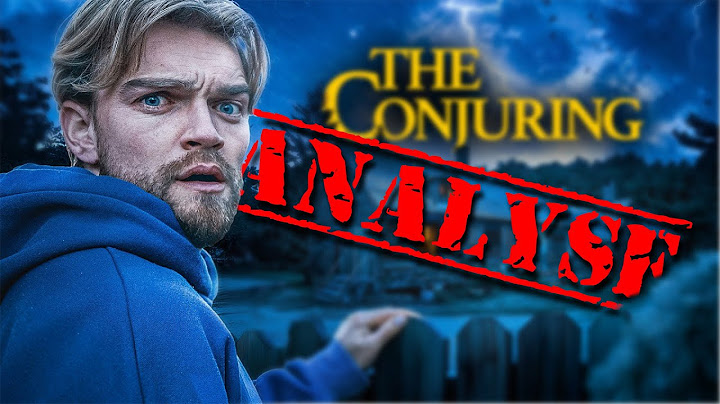 ANALYSE van ONZE nacht in THE CONJURING HOUSE