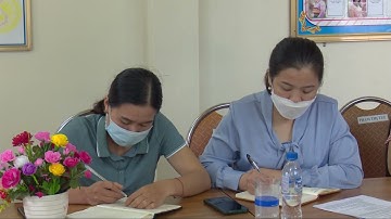 Thường trực HĐND huyện giám sát chuyên đề công tác quản lý thu   chi ngân sách tại trường mầm non xã