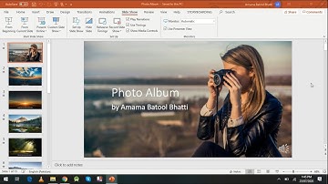 Create a Photo Slideshow in PowerPoint with Music | How to Add Music to Your PowerPoint Presentation
