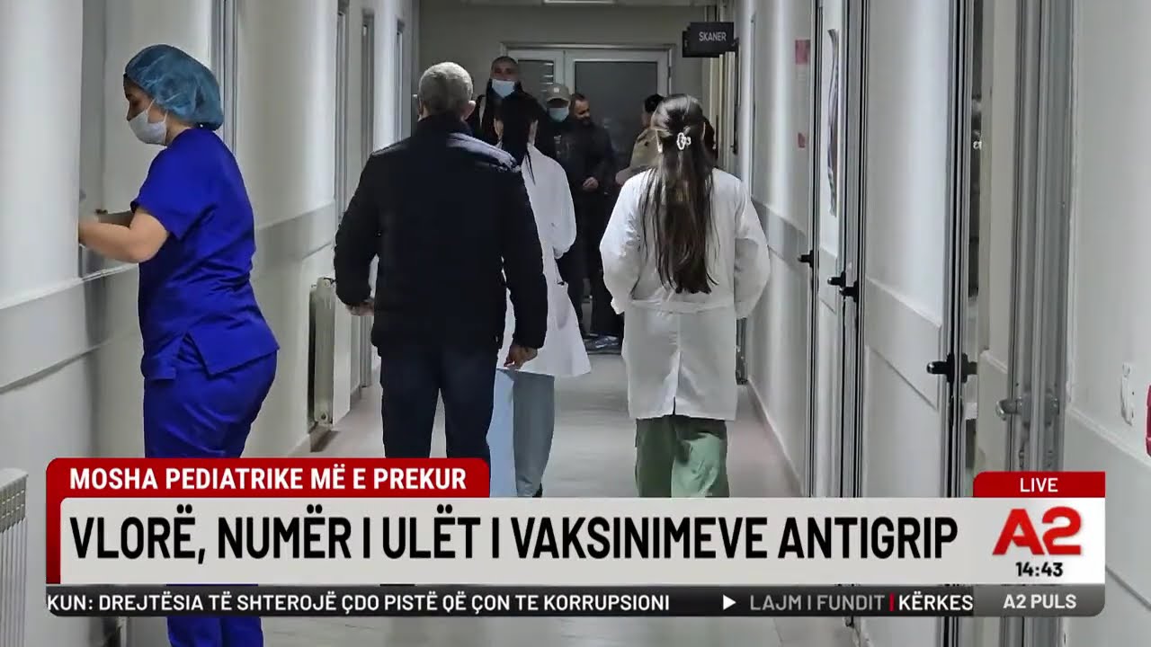 Vlorë, numër i ulët i vaksinimeve antigrip. Mosha pediatrike, më e prekur