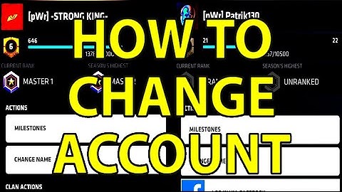 How To Change Account in Critical Ops