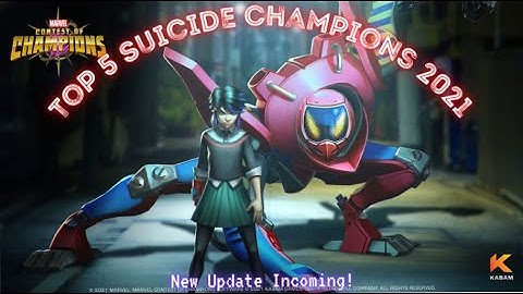 Top 5 Suicide Champions (Sustainability) 2021!