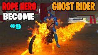 rope hero become ghost rider || rope hero vice town || gta 5 || #9 || pagal gamerz screenshot 5