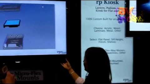 InfoComm 2011: RP Visual Solutions Highlights Its Micro Flex Mount