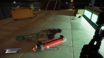 Prey - Break Out: Explore Talos 1 Lobby: Alice Aiken Corpse,Main Lift, Turrets, Employee Orientation