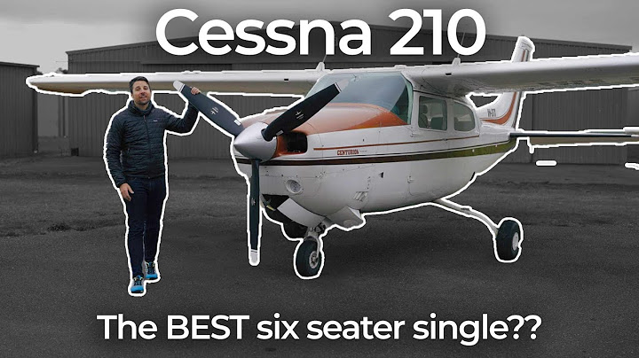 Is the CESSNA 210 the BEST 6 Seater Single? | Walkaround Tour