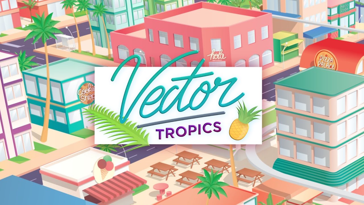 Download Vector Tropics | 2D animation based on 3D model - YouTube