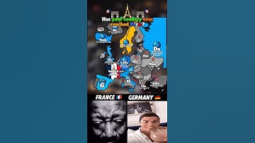 Has your country ever reached Paris?🇫🇷#europe #geography #mapping #countries #memes