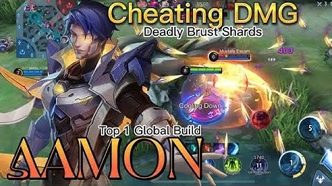 Aamon  Shotgun Build Can Destroy Enemy in 1 Second😱😱 ~ Top 1 Global Build ~ Mlbb #mlbb #aamon