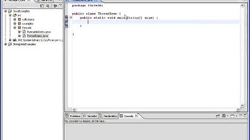 Java Threads Tutorial Creating threads by extending Thread class