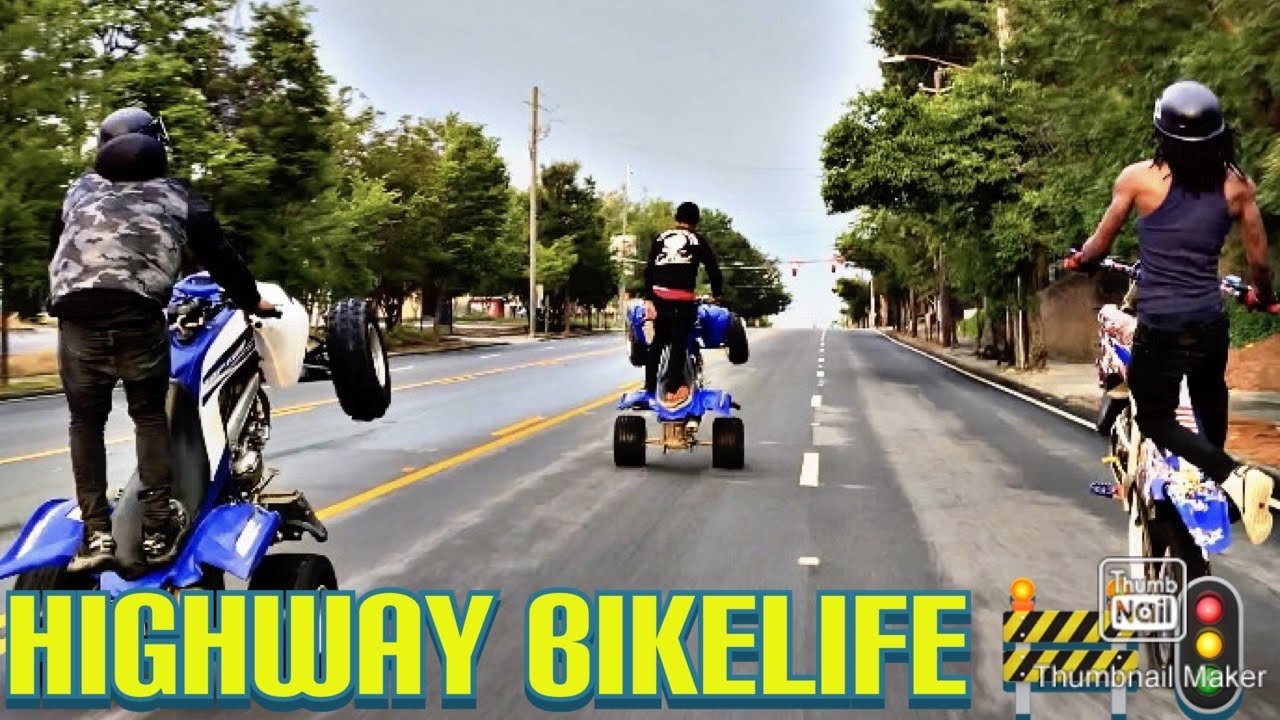 ATL BIKELIFE ON THE HIGHWAY 😈