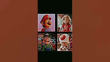 | all character of mario movie |☆edit☆| (Harder  better faster stronger)