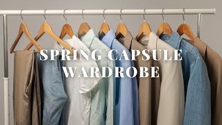 SPRING CAPSULE WARDROBE 🌸 25 pieces for a minimal neutral wardrobe