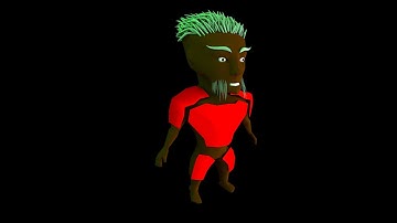 VR Modeling - Low poly character