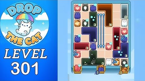 Drop The Cat Level 301 Walkthrough