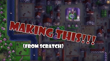 Creating a Town FROM SCRATCH || Mistwinter Bay Devlog #2