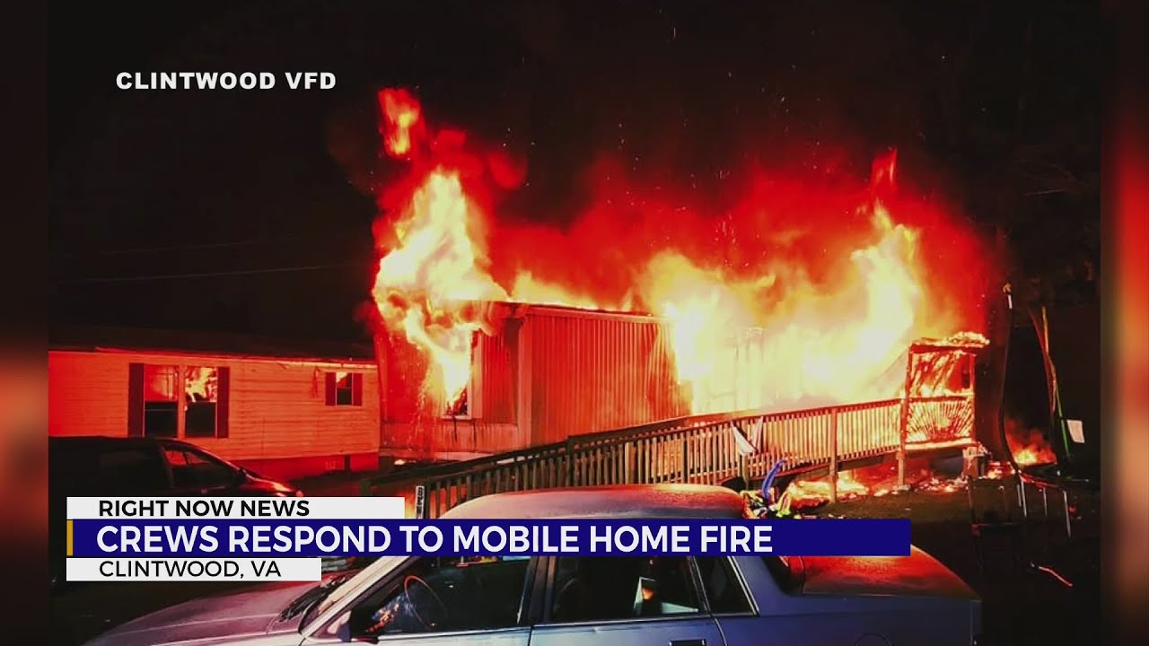 Clintwood VFD: Dickenson County mobile home fire contained to single building