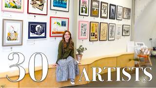 The Making of a 30-Artist Illustration Exhibition