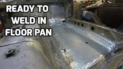 Datsun 280z NEW Floor Pan Fitted - Ready to Weld