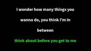 Sabrina Carpenter how many things Karaoke