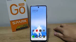 Como ativar a inversão de cores no Tecno Spark Go