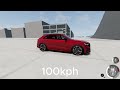 20-265 KMH Audi RSQ8 Crash Test in BeamNG