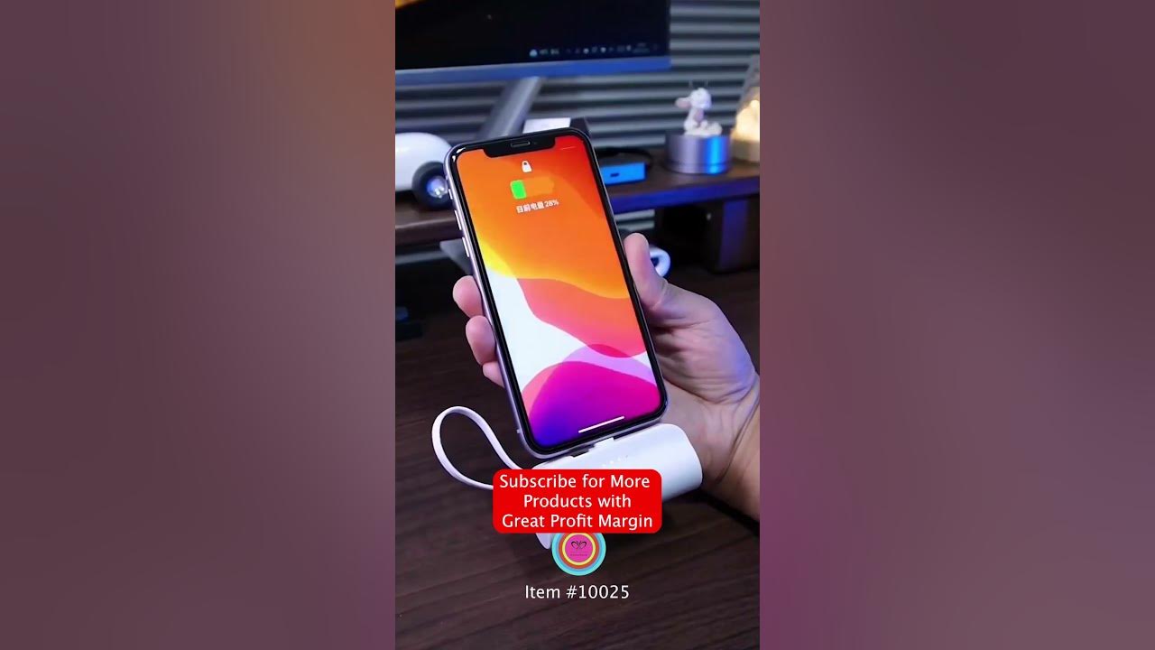 Portable dualport iPhone charger! Charge two iPhones at once shorts 