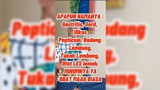 SEKARANG PENYAKIT MAAG PUNYA BANYAK NAMA BARU