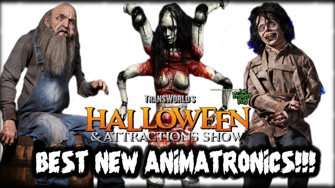 Top 10 BEST New Animatronics From Transworld 2026 | THE BEST HALLOWEEN ANIMATRONICS YOU NEED TO SEE