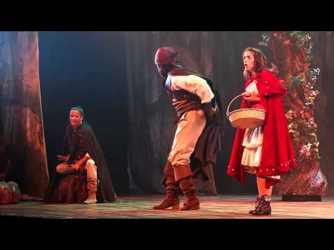 Chapeuzinho Vermelho como você nunca viu, o musical no palco do Theatro Net Rio