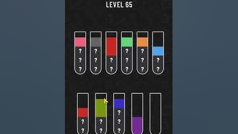 Water Sort Puzzle level 65 | Gameplay Mobile Games